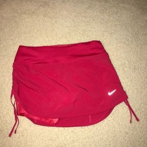 Nike side tie skirt